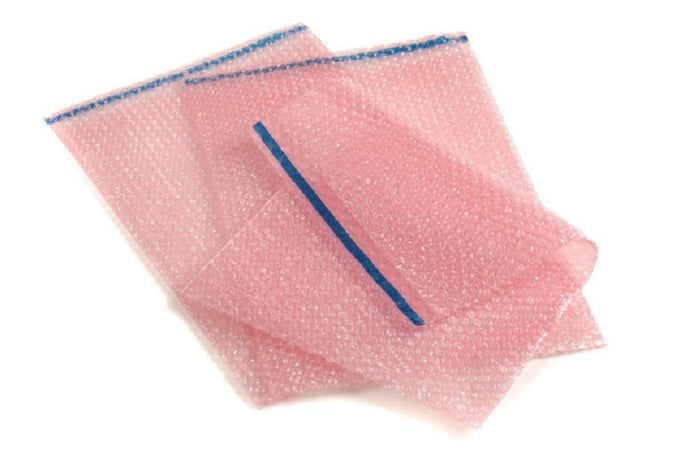 Bubble Pouches Anti Static - Self Adhesive - 130mm x 185mm - 5.12