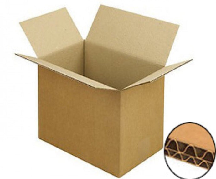 Fefco Style 0201 Glued Plain, Heavy Duty Cardboard Box - 18