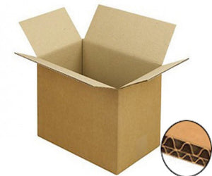 Fefco Style 0201 Glued Plain, Heavy Duty Cardboard Box - 24" x 18" x 18" - 610mm x 457mm x 457mm