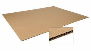Layer Pad, Brown 1200mm x 1000mm Standard Pallet Size - Single Wall (3mm) - 40" x 48"
