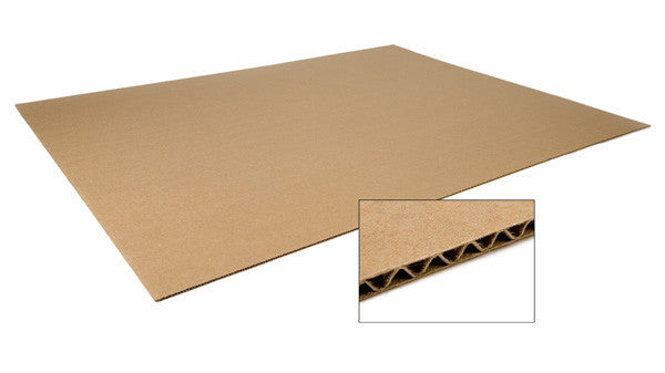 Layer Pad, Brown 1200mm x 1000mm Standard Pallet Size - Single Wall (3mm) - 40